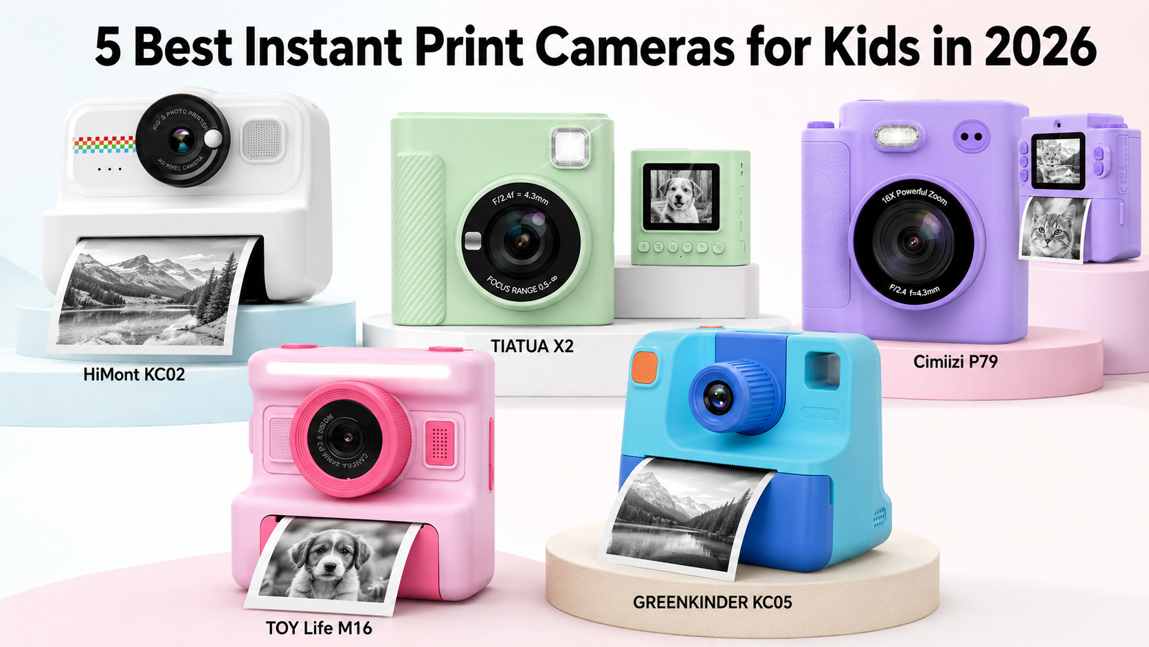 5 Best Instant Print Cameras for Kids in 2026