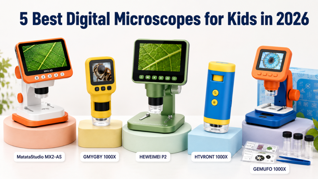 5 Best Digital Microscopes for Kids in 2026