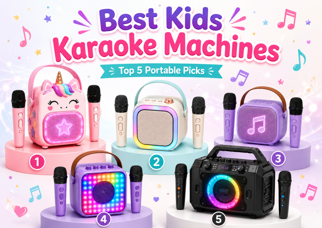 5 Best Kids Karaoke Machines in 2026: A Parent-Friendly Buying Guide