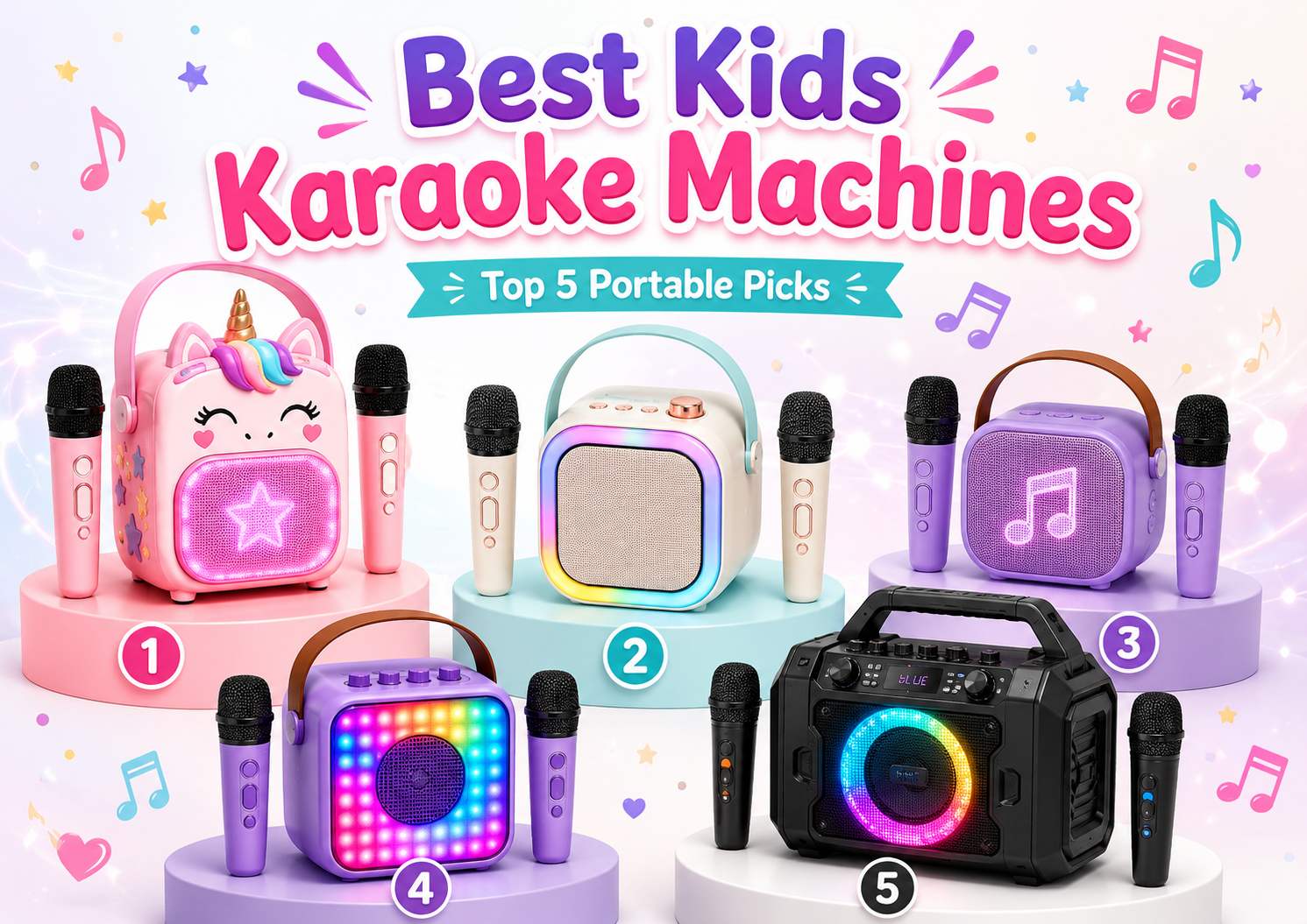 5 Best Kids Karaoke Machines in 2026: A Parent-Friendly Buying Guide