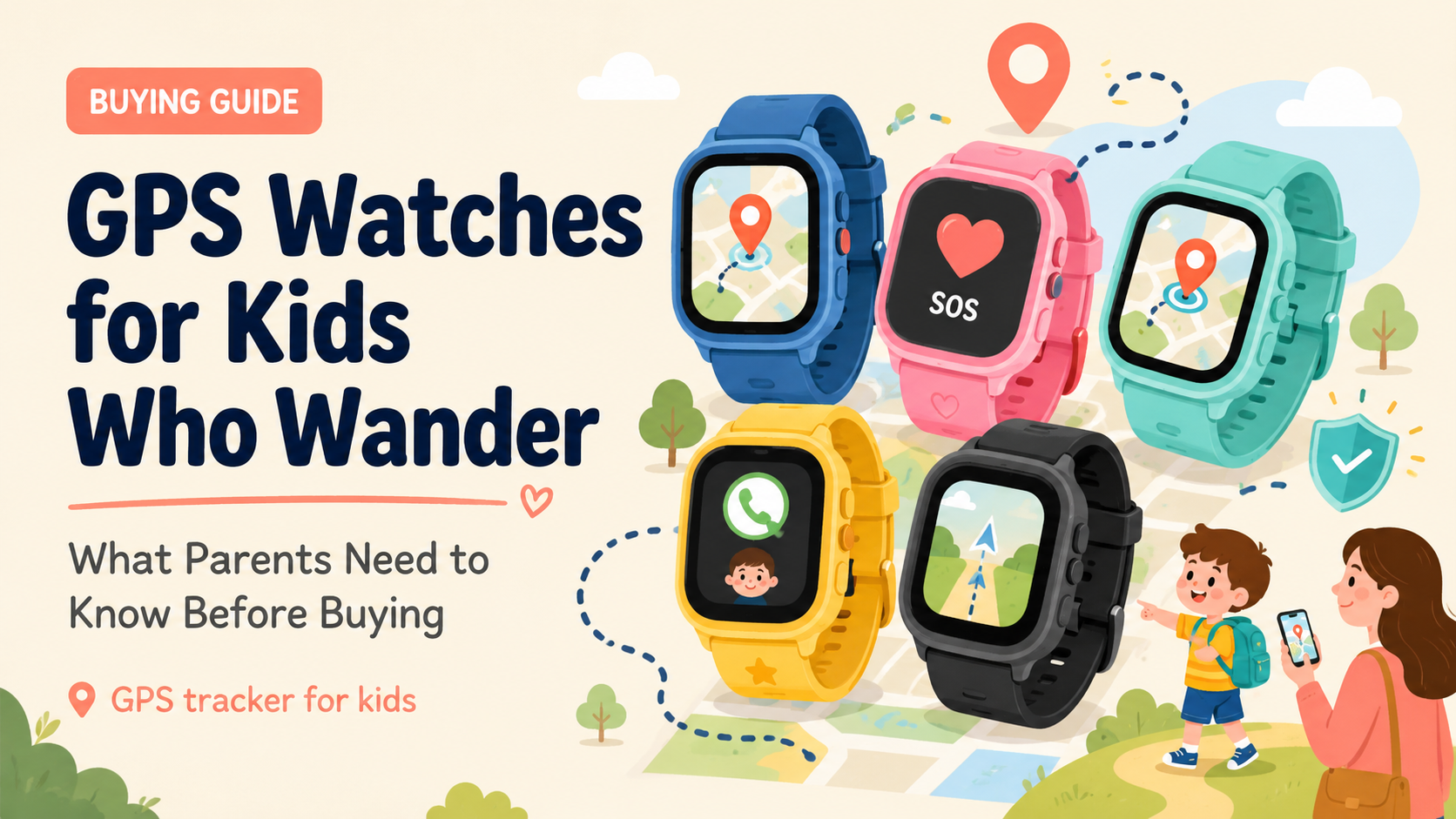 GPS Watches for Kids Who Wander: What Parents Need to Know Before Buying