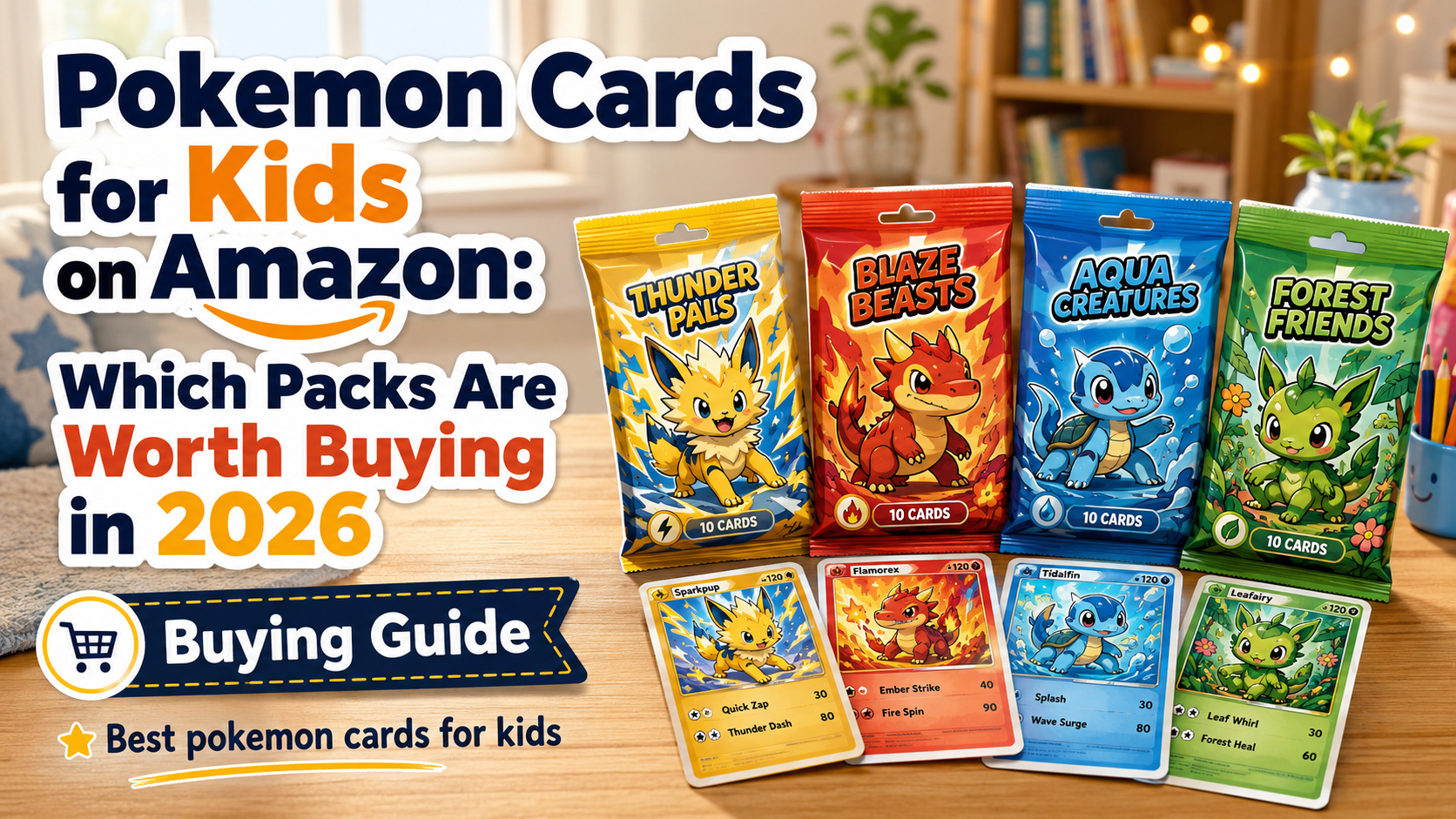 Pokemon Cards for Kids on Amazon: Which Packs Are Worth Buying in 2026