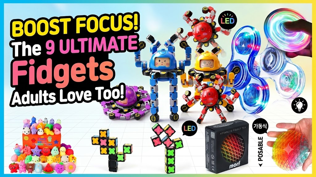 Fidget Toys That Actually Help Kids Focus (And Adults Too)