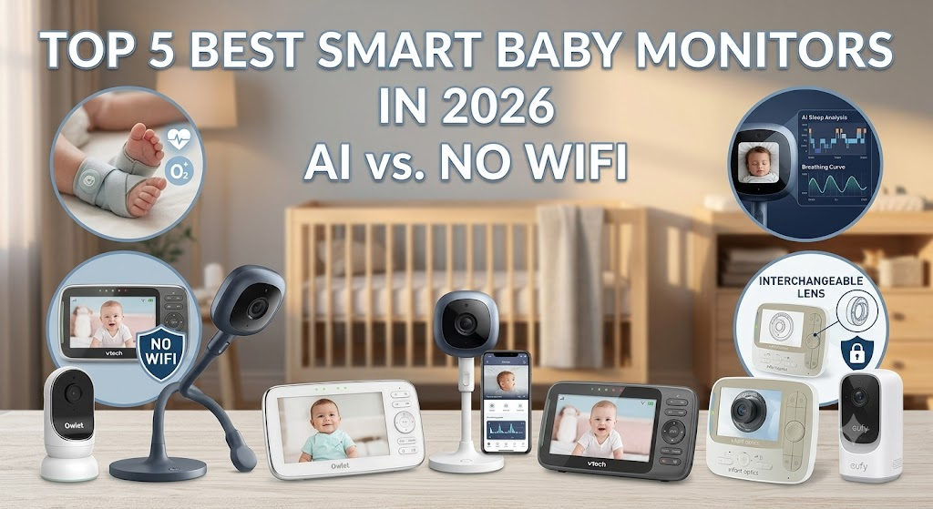 5 Best Smart Baby Monitors in 2026: From AI Sleep Tracking to Hack-Proof Security