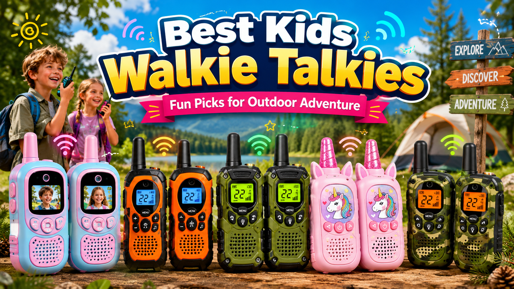 5 Best Walkie Talkies for Kids in 2026: From Basic to Video-Enabled